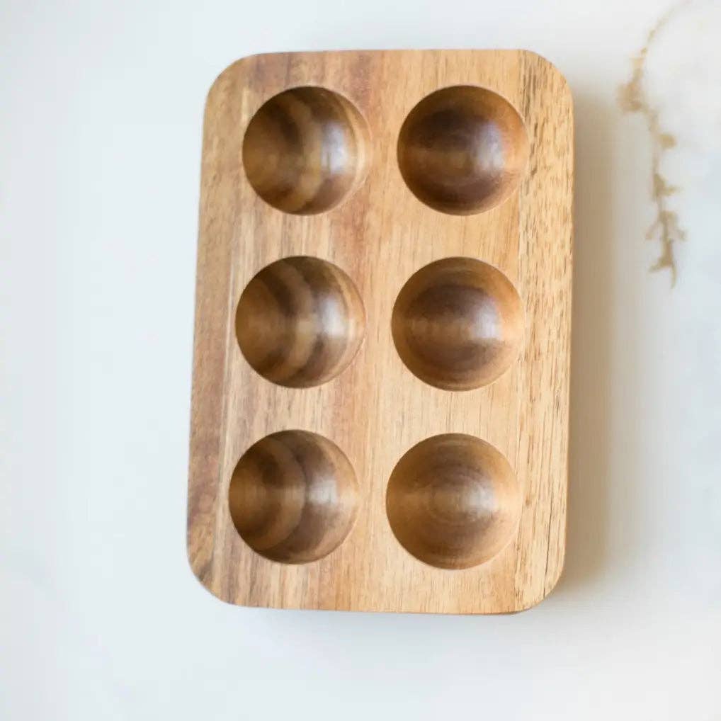 Wooden Egg Holder -