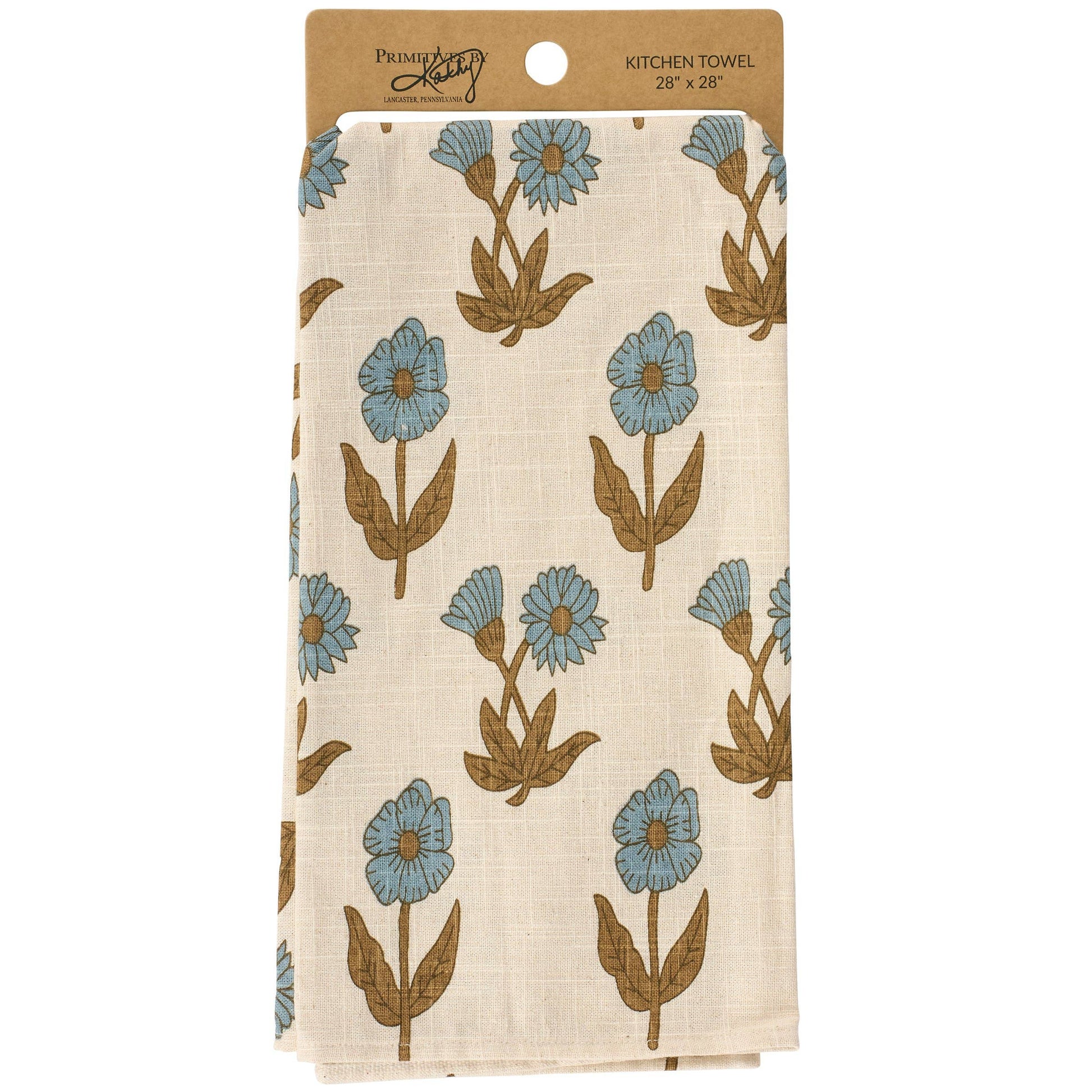 Floral Cottage Kitchen Towel -