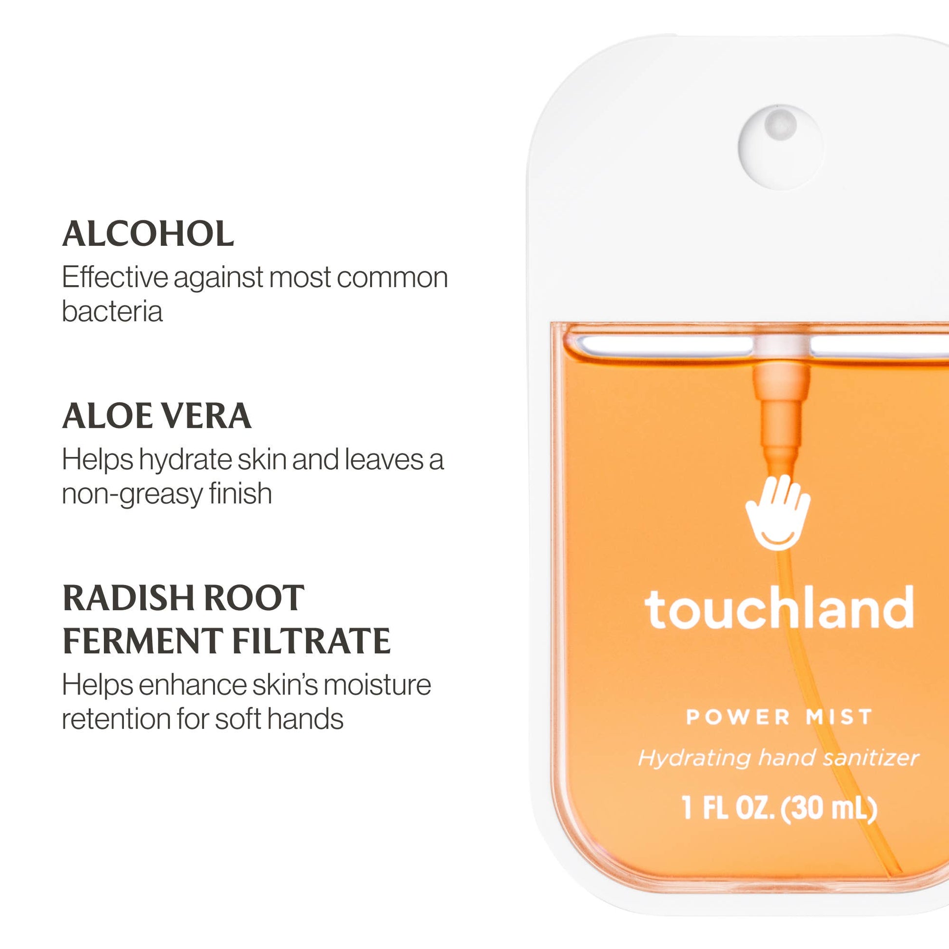 Velvet Peach Power Mist Hydrating Hand Sanitizer -