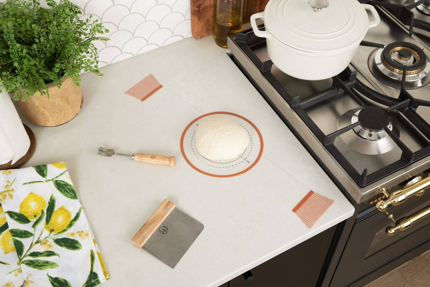 Silicone Bread Sling for Dutch Ovens | Non-Stick Baking Mat -