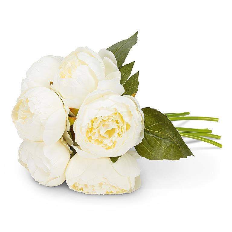 Full Peony Bouquet - 10"H -