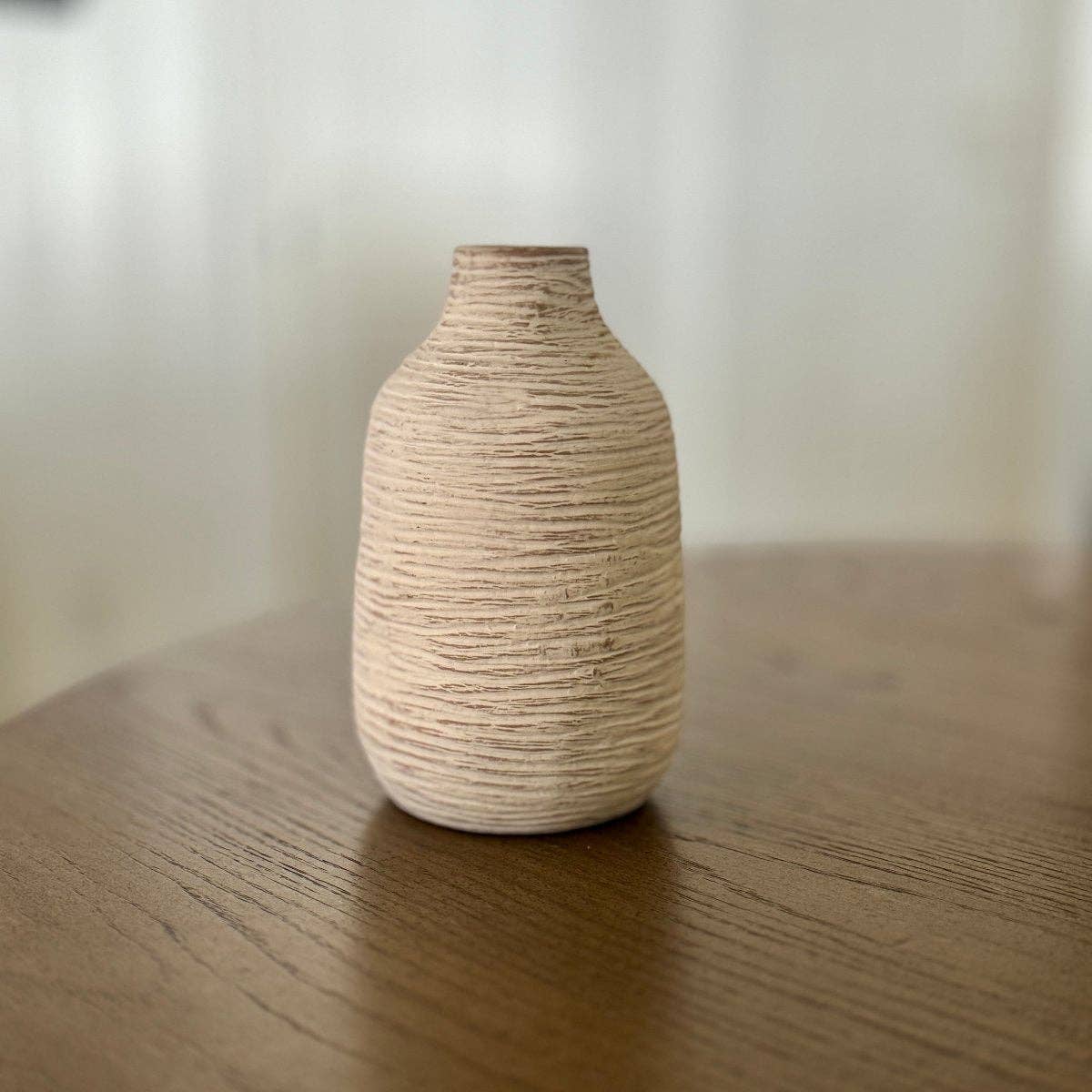 CA-5277 - Medium White Vase - Vases
