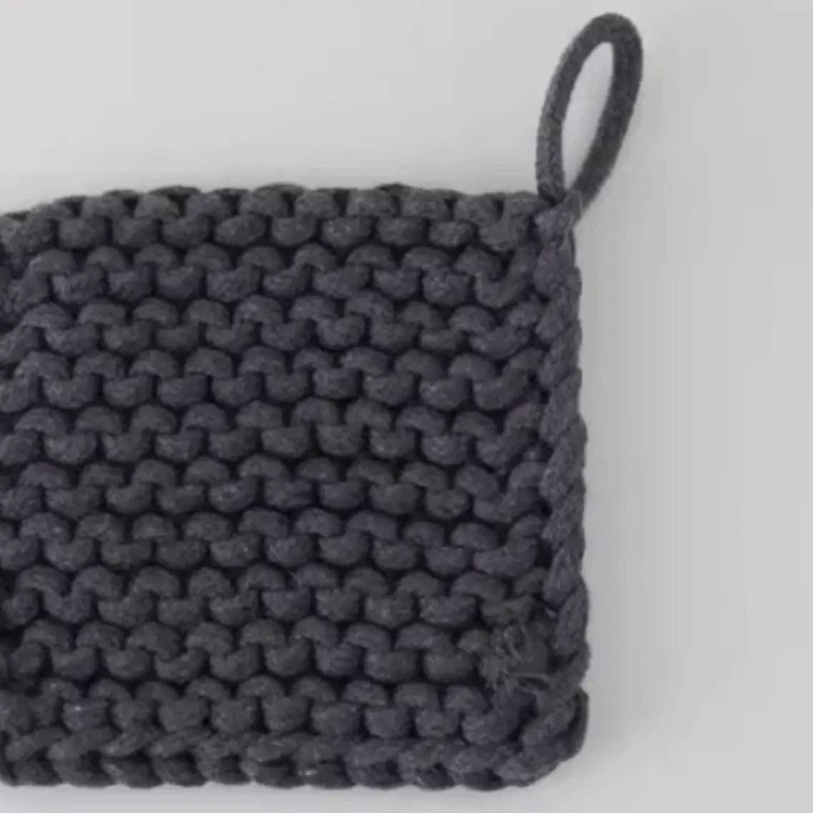 Cotton Crocheted Pot Holder -