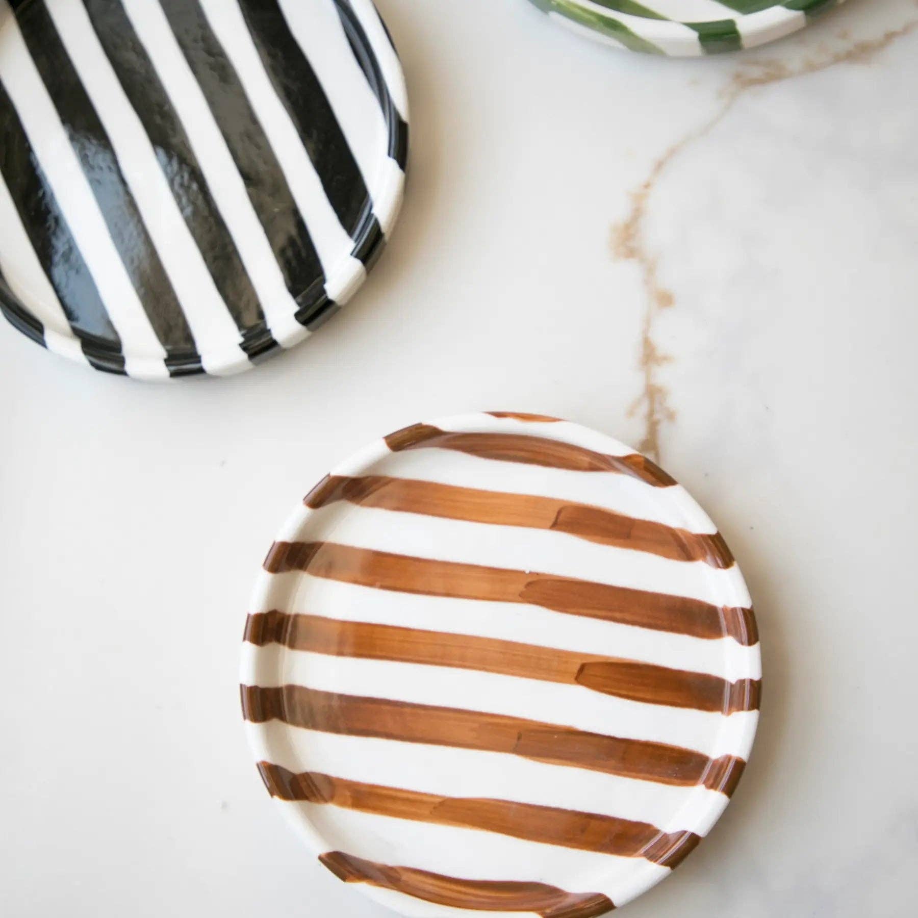 Striped Plates -