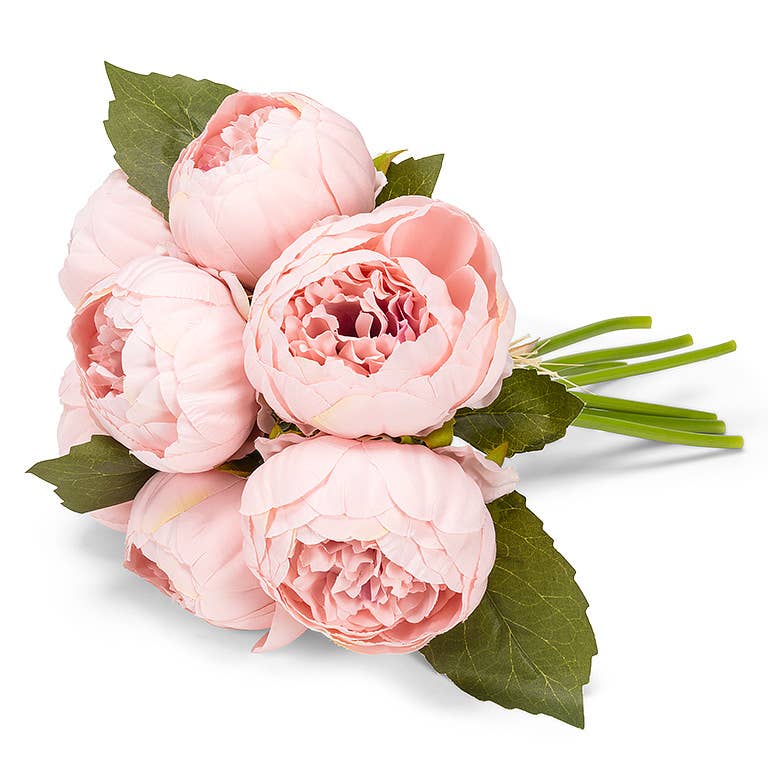 Full Peony Bouquet - 10"H -