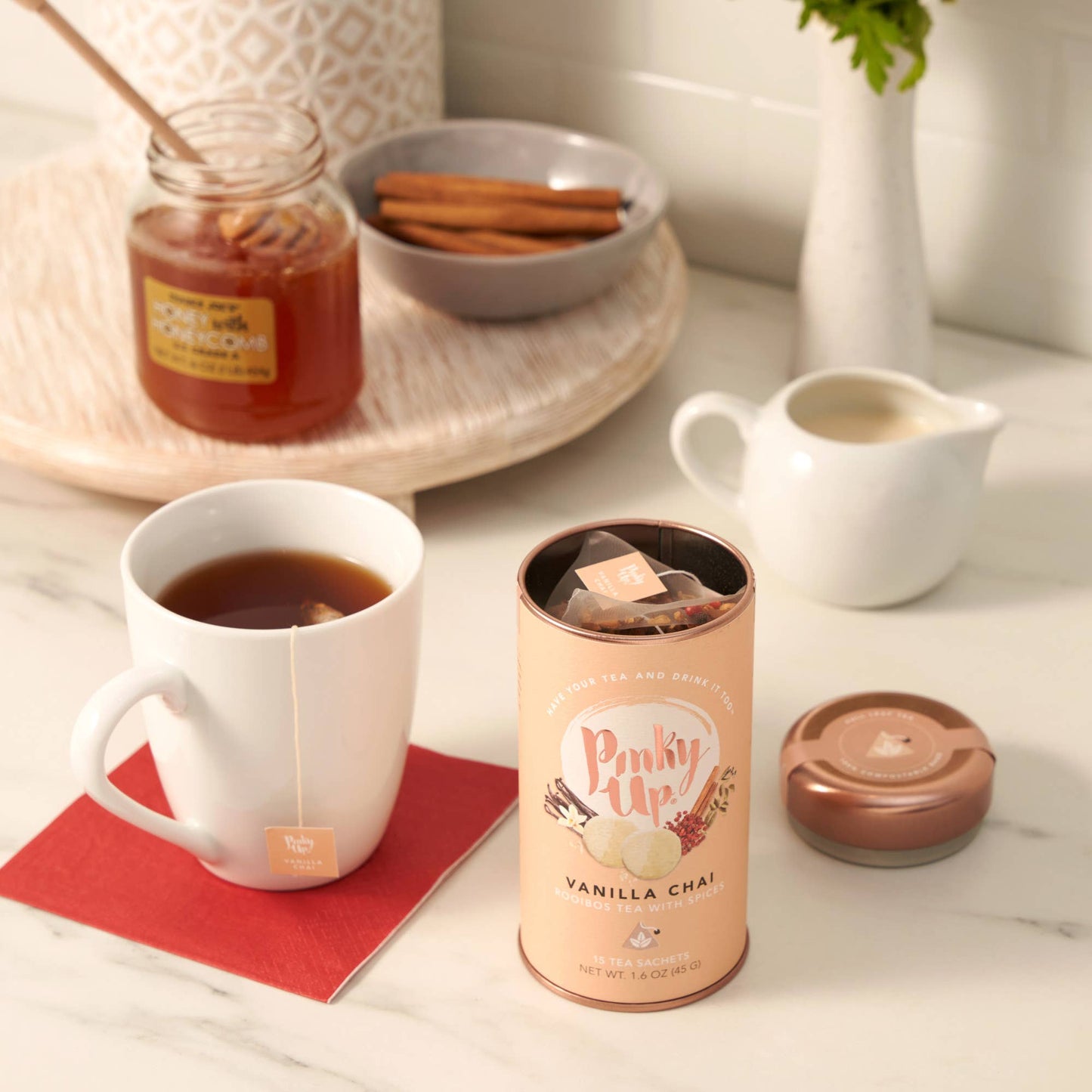 Vanilla Chai Rooibos Tea 15 Sachets - Tea