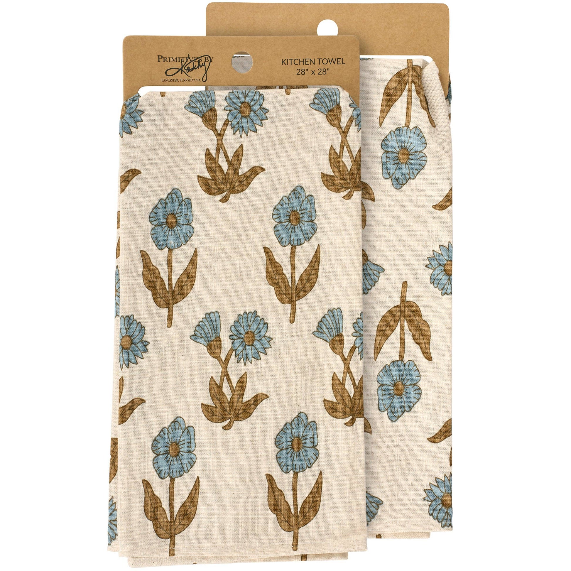 Floral Cottage Kitchen Towel -