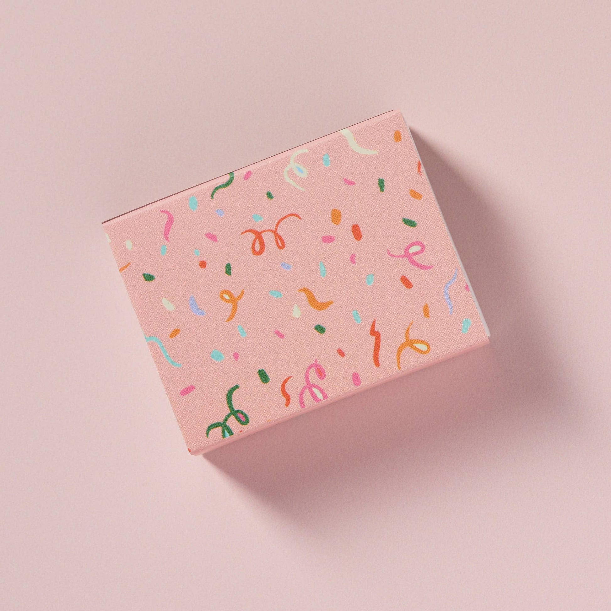 Confetti Ribbons Matchbox with Colorful Matchsticks - Lighters & Matches