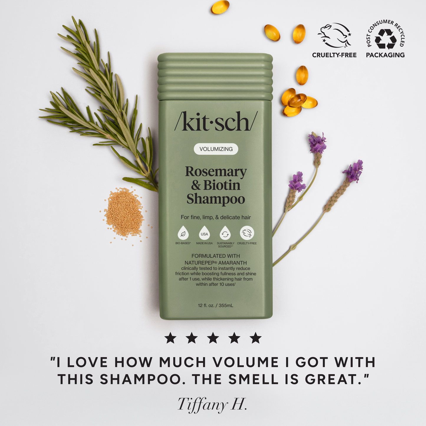 Volumizing Rosemary & Biotin Shampoo -
