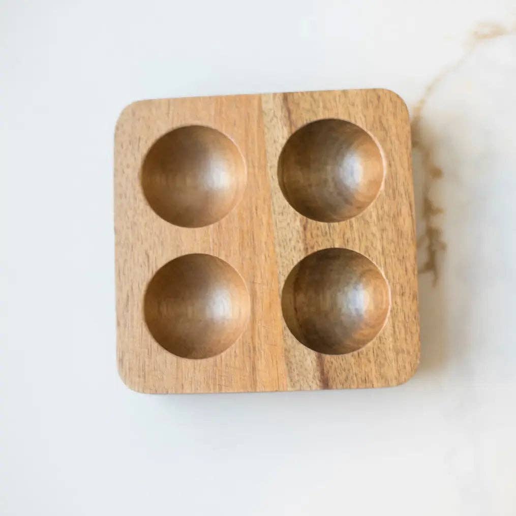 Wooden Egg Holder -